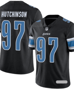 Nike Detroit Lions Alternate Black Team Stitched Jersey
