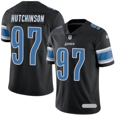 Nike Detroit Lions Alternate Black Team Stitched Jersey