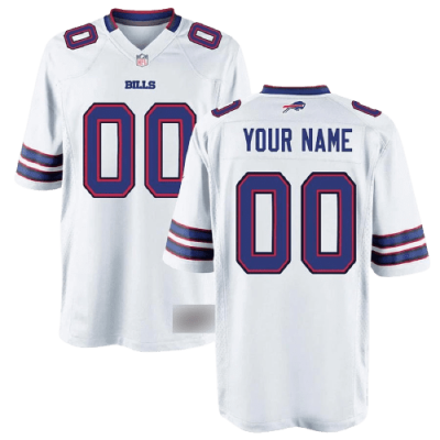 Nike Buffalo Bills White Team Stitched Jersey