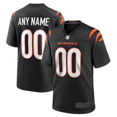 Nike Cincinnati Bengals Home Black Team Stitched Jersey