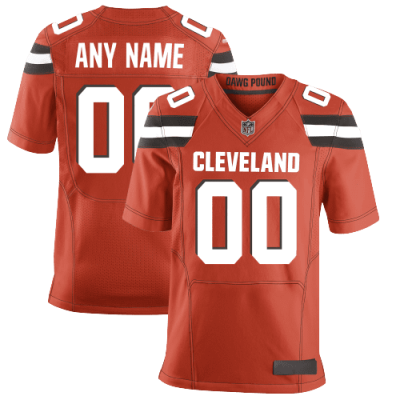 Nike Cleveland Browns Orange Alternate Team Stitched Jersey