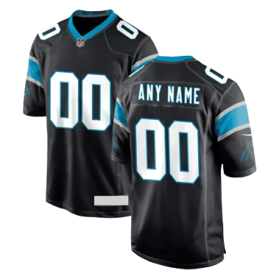 Nike Carolina Panthers Home Black Team Stitched Jersey