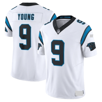 Nike Carolina Panthers Away White Team Stitched Jersey