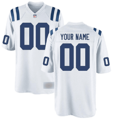 Nike Indianapolis Colts Away White Team Stitched Jersey