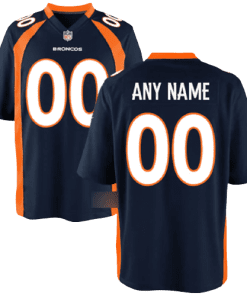 Nike Denver Broncos Navy Blue Alternate Team Stitched Jersey