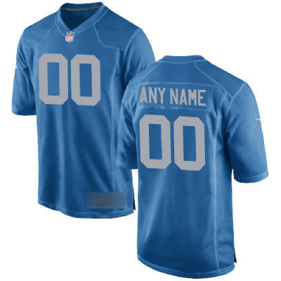 Nike Detroit Lions Alternate Blue Team Stitched Jersey