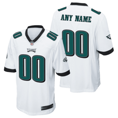 Nike Philadelphia Eagles Away White Team Stitched Jersey