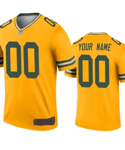 Nike Green Bay Packers Gold Alternate Team Stitched Jersey