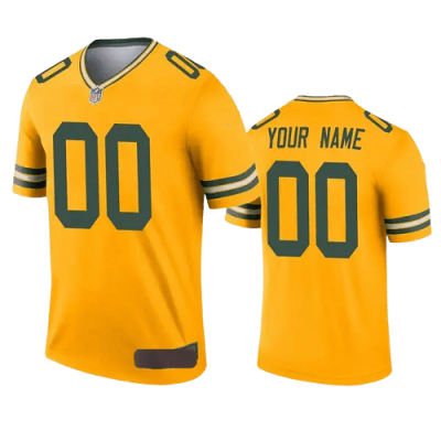 Nike Green Bay Packers Gold Alternate Team Stitched Jersey