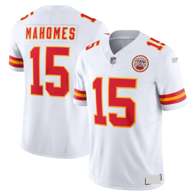 Nike Kansas City Chiefs Away White Team Stitched Jersey