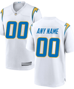 Nike Los Angeles Chargers Away White Team Stitched Jersey
