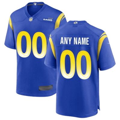 Nike Los Angeles Rams Home Blue Team Stitched Jersey