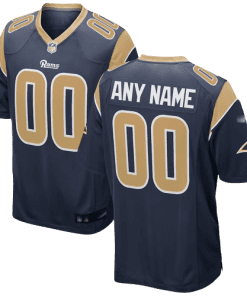 Nike Los Angeles Rams Navy Throwback Team Stitched Jersey