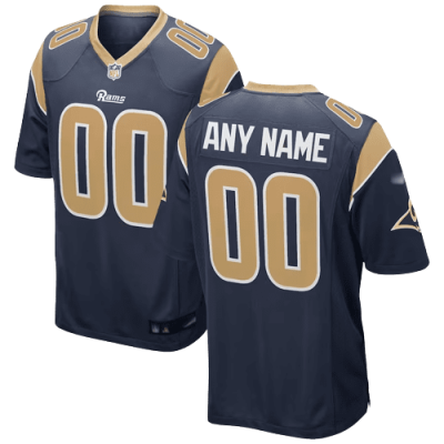 Nike Los Angeles Rams Navy Throwback Team Stitched Jersey