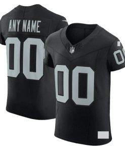 Nike Las Vegas Raiders Home Black Stitched Jersey
