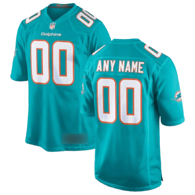 Nike Miami Dolphins Home Aqua Team Stitched Jersey