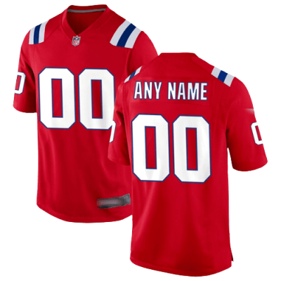 Nike New England Patriots Alternate Red Team Stitched Jersey