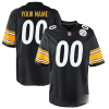 Nike Pittsburgh Steelers Home Black Team Stitched Jersey