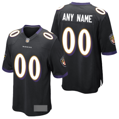 Nike Baltimore Ravens Black Stitched Jersey