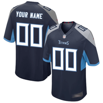 Nike Tennessee Titans Home Navy Blue Team Stitched Jersey