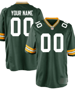Nike Green Bay Packers Home Green Team Stitched Jersey