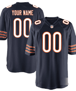 Nike Chicago Bears Home Navy Team Stitched Jersey