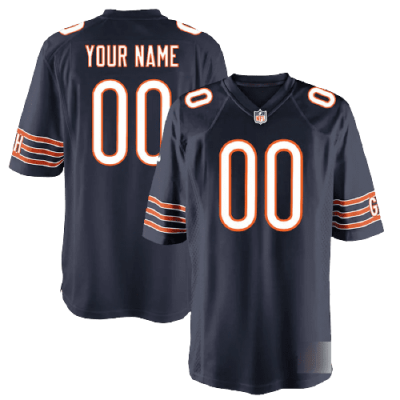 Nike Chicago Bears Home Navy Team Stitched Jersey