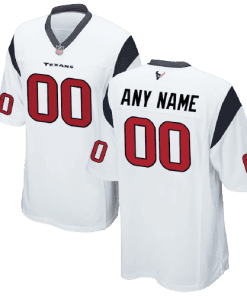 Nike Houston Texans Away White Team Stitched Jersey