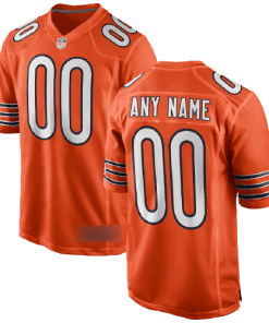 Nike Chicago Bears Orange Alternate Team Stitched Jersey