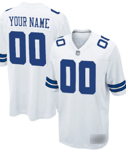 Nike Dallas Cowboys Away White Team Stitched Jersey