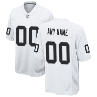 Nike Las Vegas Raiders Away White Stitched Jersey