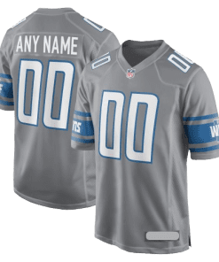 Nike Detroit Lions Grey Alternate Team Stitched Jersey