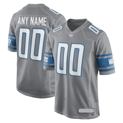 Nike Detroit Lions Grey Alternate Team Stitched Jersey