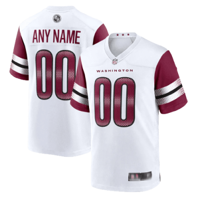 Nike Washington Commanders Away White Team Stitched Jersey