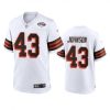 Men's Cleveland Browns #43 John Johnson Nike 1946 Collection Alternate Game Limited NFL Jersey - White