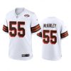 Men's Cleveland Browns #55 Takkarist Mckinley Nike 1946 Collection Alternate Game Limited NFL Jersey - White