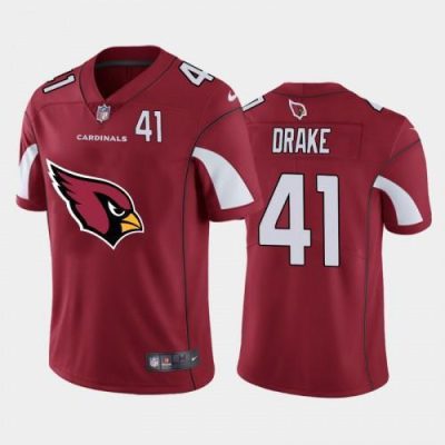 Arizona Cardinals #41 Kenyan Drake Red Nike Big Team Logo Player Vapor Limited NFL Jersey