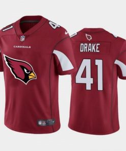 Arizona Cardinals #41 Kenyan Drake Red Nike Big Team Logo Vapor Limited NFL Jersey