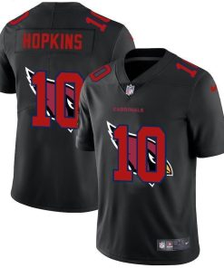 Arizona Cardinals #10 DeAndre Hopkins Nike Team Logo Dual Overlap Limited NFL Jersey Black