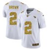 Arizona Cardinals #2 Marquise Brown Nike Flocked Leopard Print Vapor Limited NFL Jersey White