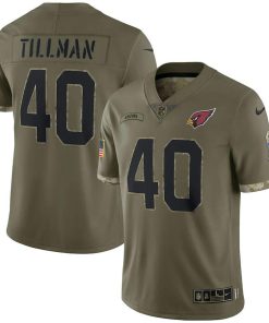 Arizona Cardinals #40 Pat Tillman Nike 2022 Salute To Service Limited Jersey - Olive