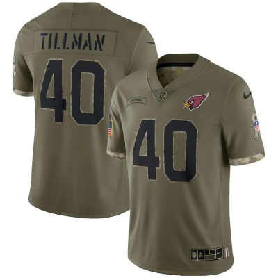 Arizona Cardinals #40 Pat Tillman Nike 2022 Salute To Service Limited Jersey - Olive