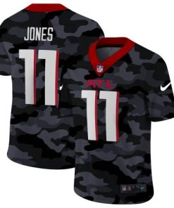 Atlanta Falcons #11 Julio Jones Nike 2020 Black CAMO Vapor Untouchable Limited Stitched NFL Jersey