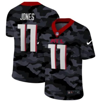 Atlanta Falcons #11 Julio Jones Nike 2020 Black CAMO Vapor Untouchable Limited Stitched NFL Jersey