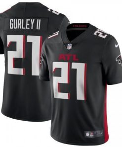 Atlanta Falcons #21 Todd Gurley II Nike Black 2020 Vapor Untouchable Limited NFL Jersey