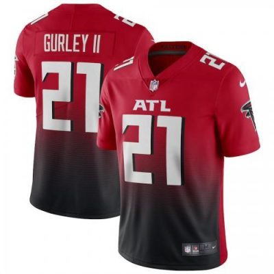 Atlanta Falcons #21 Todd Gurley II Nike Red 2nd Alternate 2020 Vapor Untouchable Limited NFL Jersey