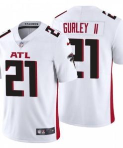 Atlanta Falcons #21 Todd Gurley II Nike White 2020 Vapor Untouchable Limited NFL Jersey