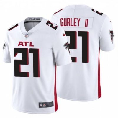 Atlanta Falcons #21 Todd Gurley II Nike White 2020 Vapor Untouchable Limited NFL Jersey