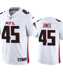Atlanta Falcons #45 Deion Jones Nike White 2020 Vapor Untouchable Limited NFL Jersey