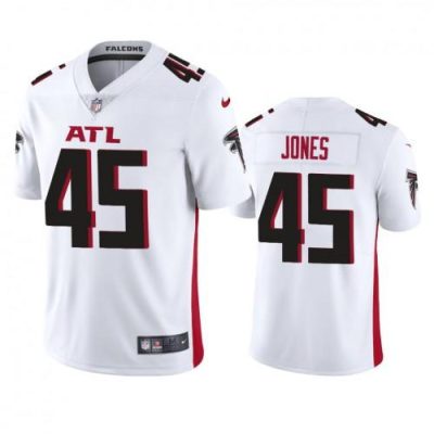 Atlanta Falcons #45 Deion Jones Nike White 2020 Vapor Untouchable Limited NFL Jersey